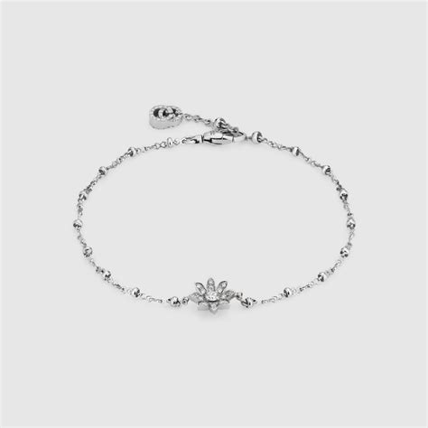 bracciale gucci flora prezzo sito|BRACCIALE A CATENA GUCCI FLORA CON DIAMANTI 18 .